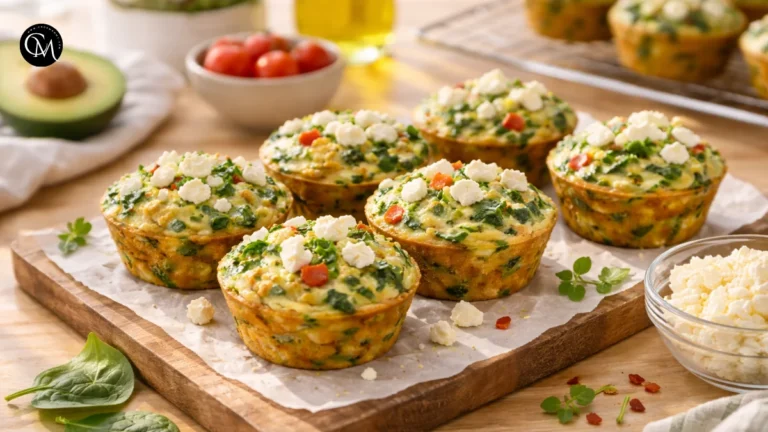Spinach and Feta Egg Muffins