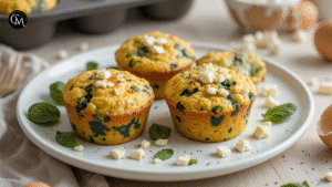 Spinach and Feta Egg Muffins