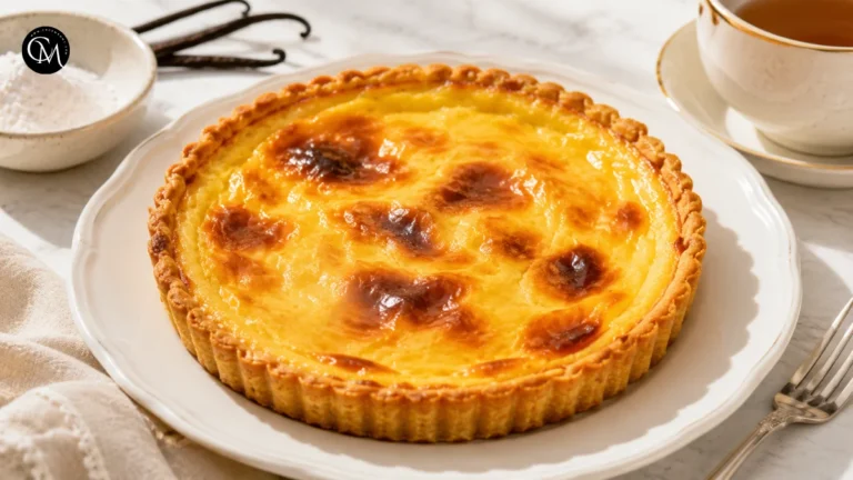 French custard tart