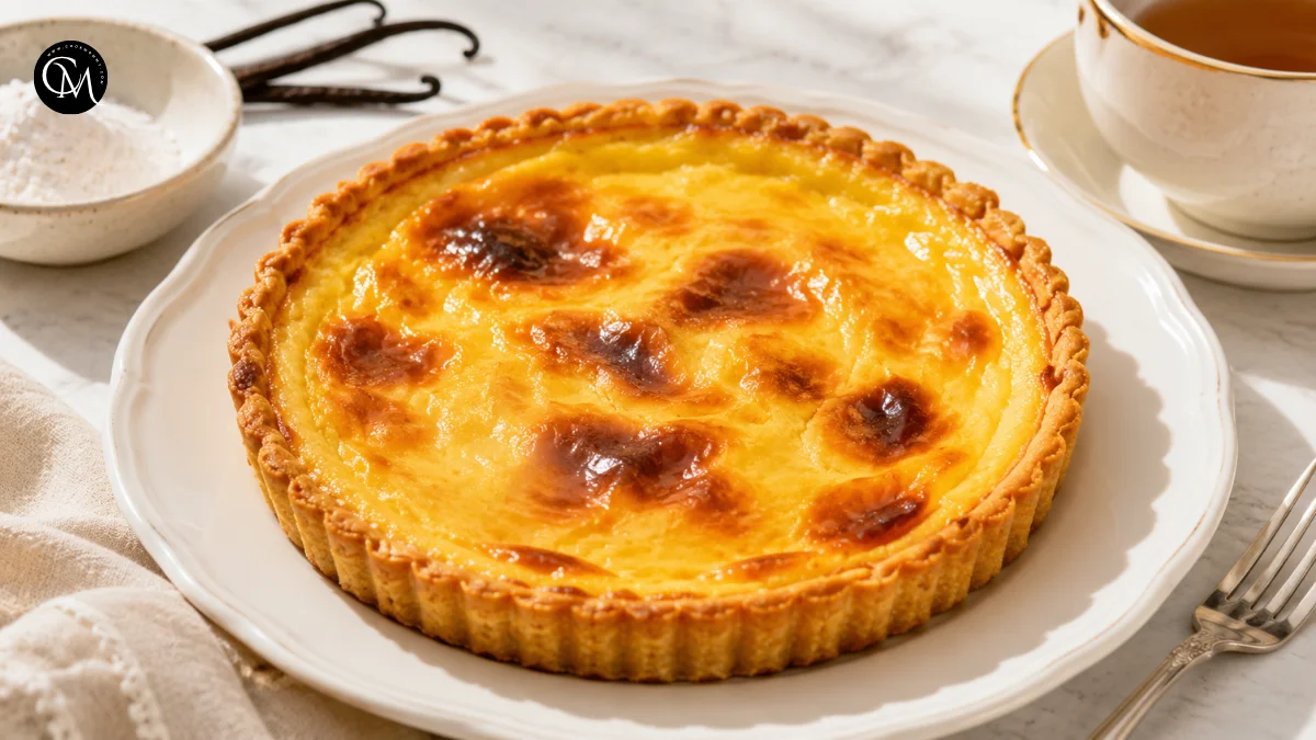 French custard tart