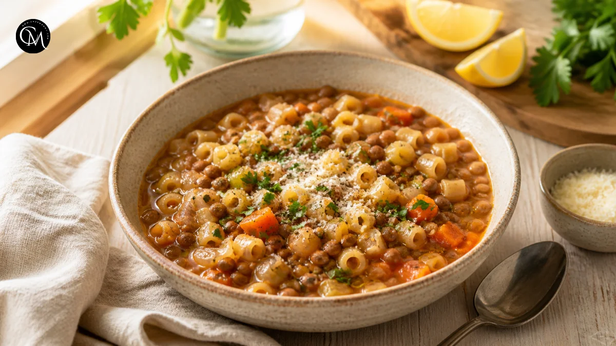 Pasta With Lentils