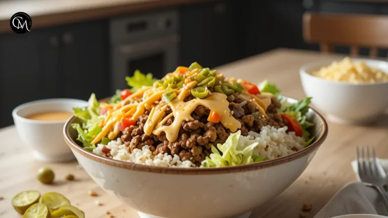 Protein Big Mac Bowl