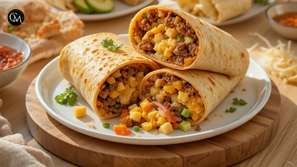Sausage Breakfast Burritos
