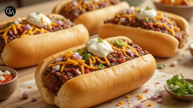 chili cheese hot dogs