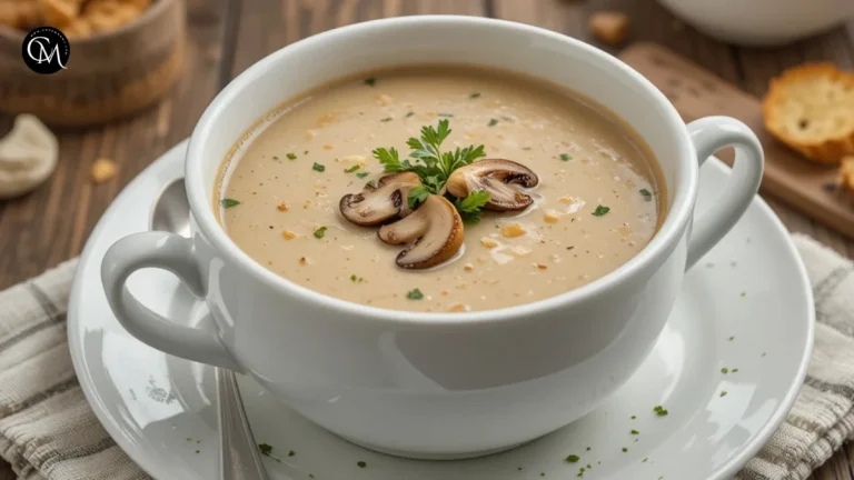 creamy mushroom soup