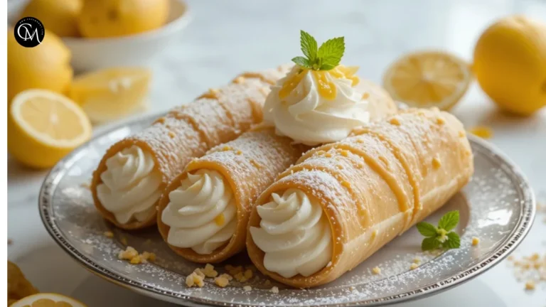 lemon merngue pie cannoli