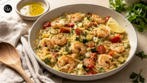 shrimp orzo recipe