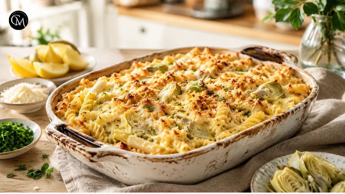 Artichoke Baked Pasta