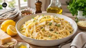 Creamy lemon pasta