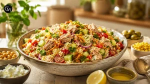 Couscous with tuna