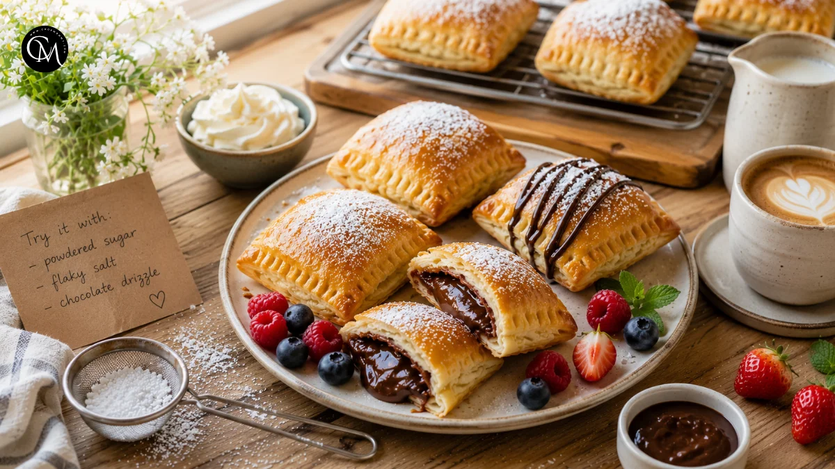 chocolate-filled pastry