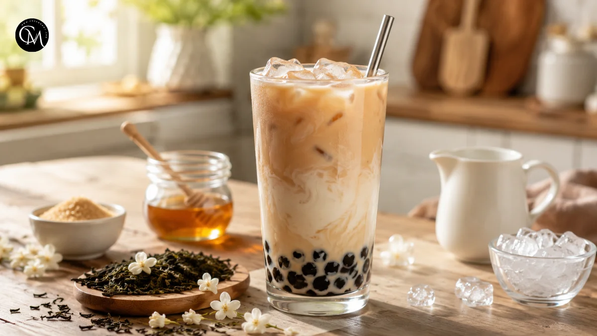 jasmine milk tea