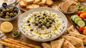 Olive and cheese spread