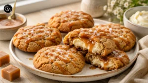 Cheesecake Caramel Cookies