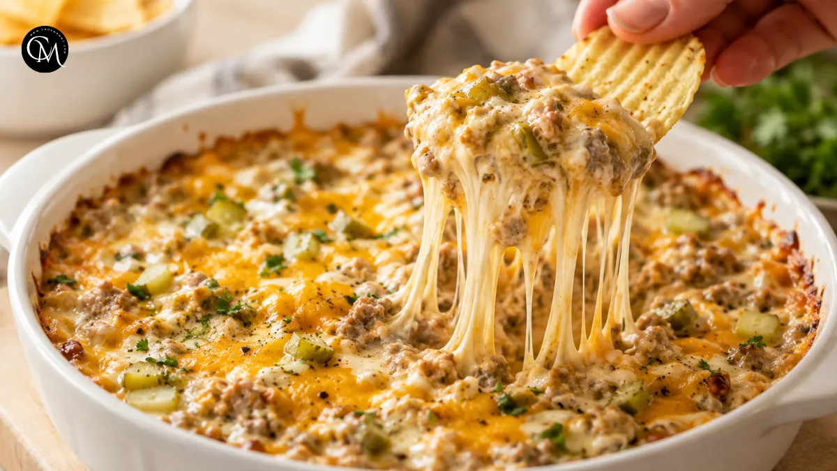 Cheesy Burger Dip