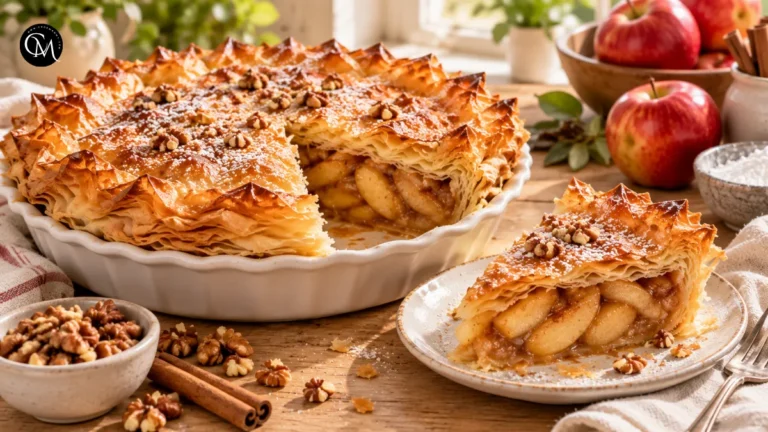 Apple Pie with Phyllo Dough