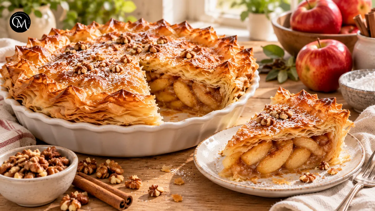 Apple Pie with Phyllo Dough
