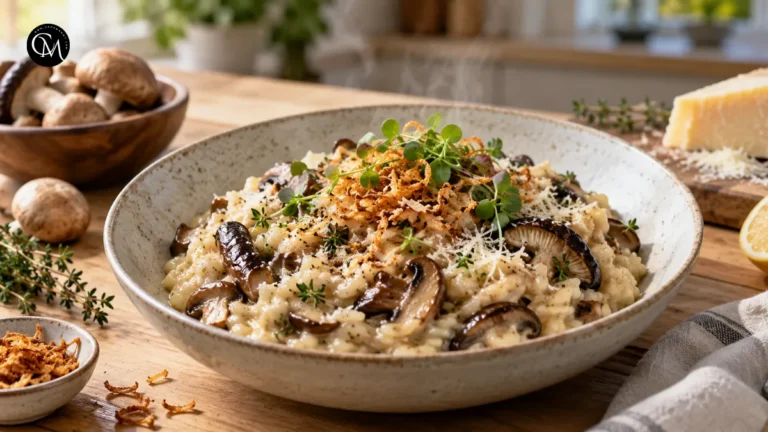 Creamy Mushroom Risotto