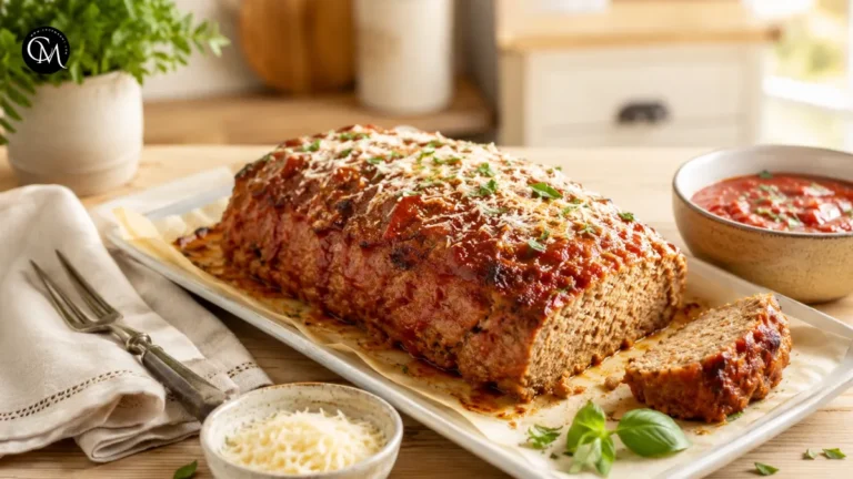 Parmesan Chicken Meatloaf