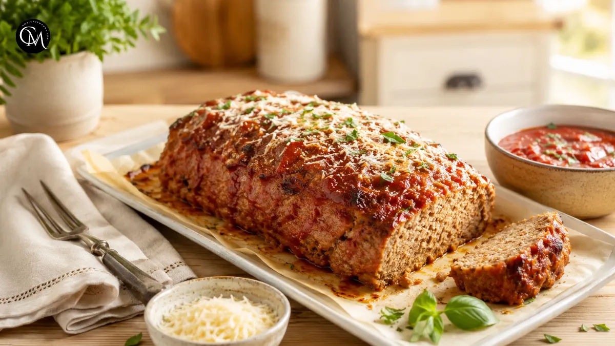 Parmesan Chicken Meatloaf
