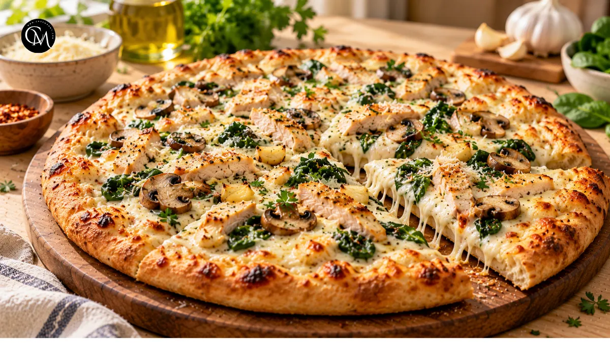 alfredo pizza