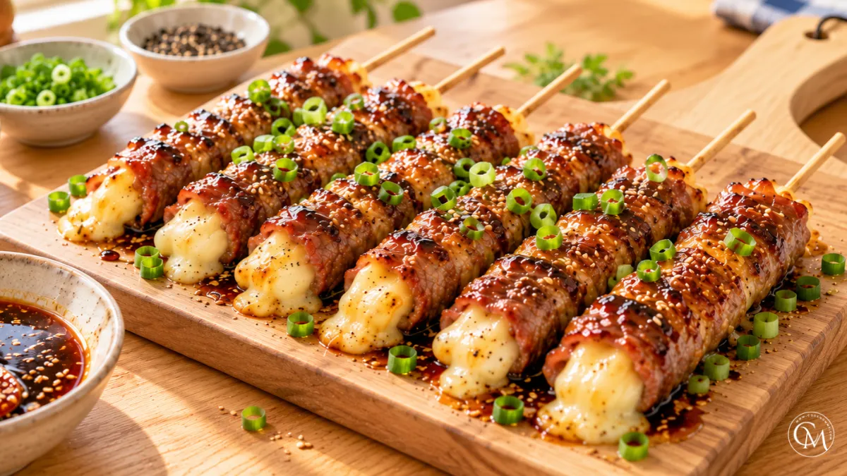 Beef Cheese Yakitori