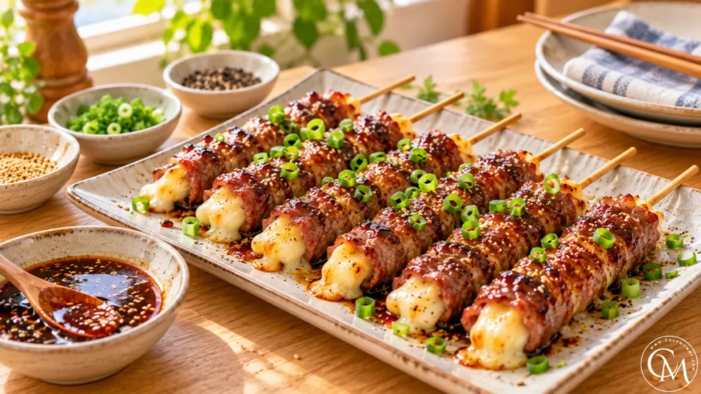 Beef Cheese Yakitori
