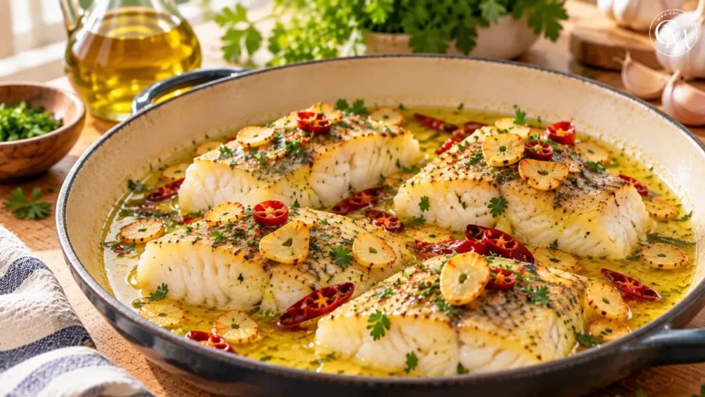 Cod in Pil-Pil Sauce