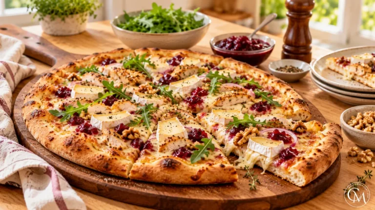 Cranberry Chicken Pizza