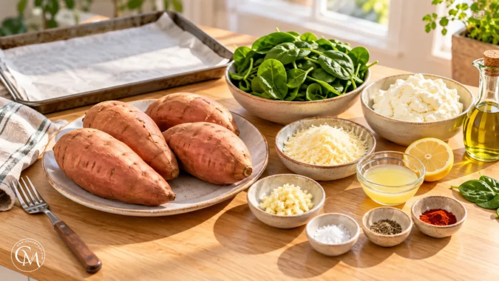 Ricotta Sweet Potatoes