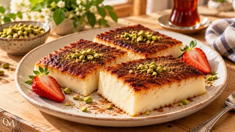 Turkish Kazandibi Pudding